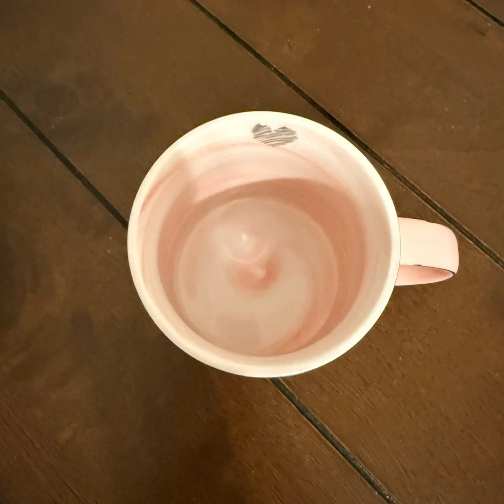 Inspirational Pink Ceramic Mug - Picture 2 of 8